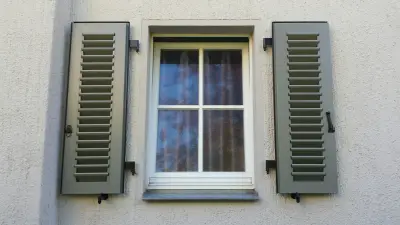 Klappladen UL in Grün